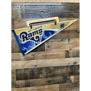 St. Louis Rams Pennant NFL Football Banner‎ Rico Inc Sports Memorabilia Decor